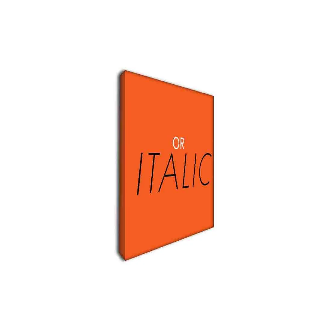 Wall Art Decor Panel For Home - Bold Italic - Image 2