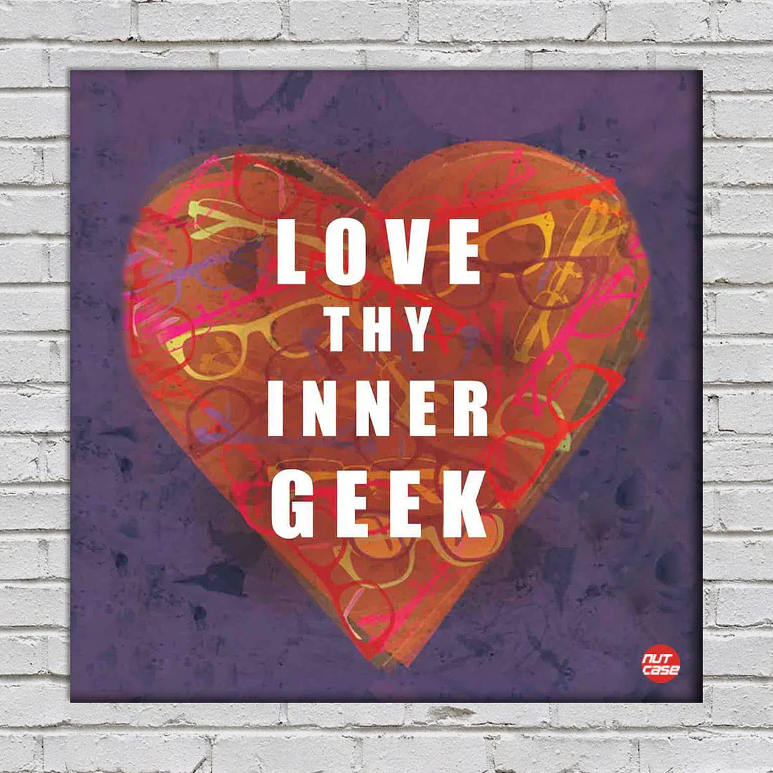 Wall Art Decor Panel For Home - Love The Inner Geek
