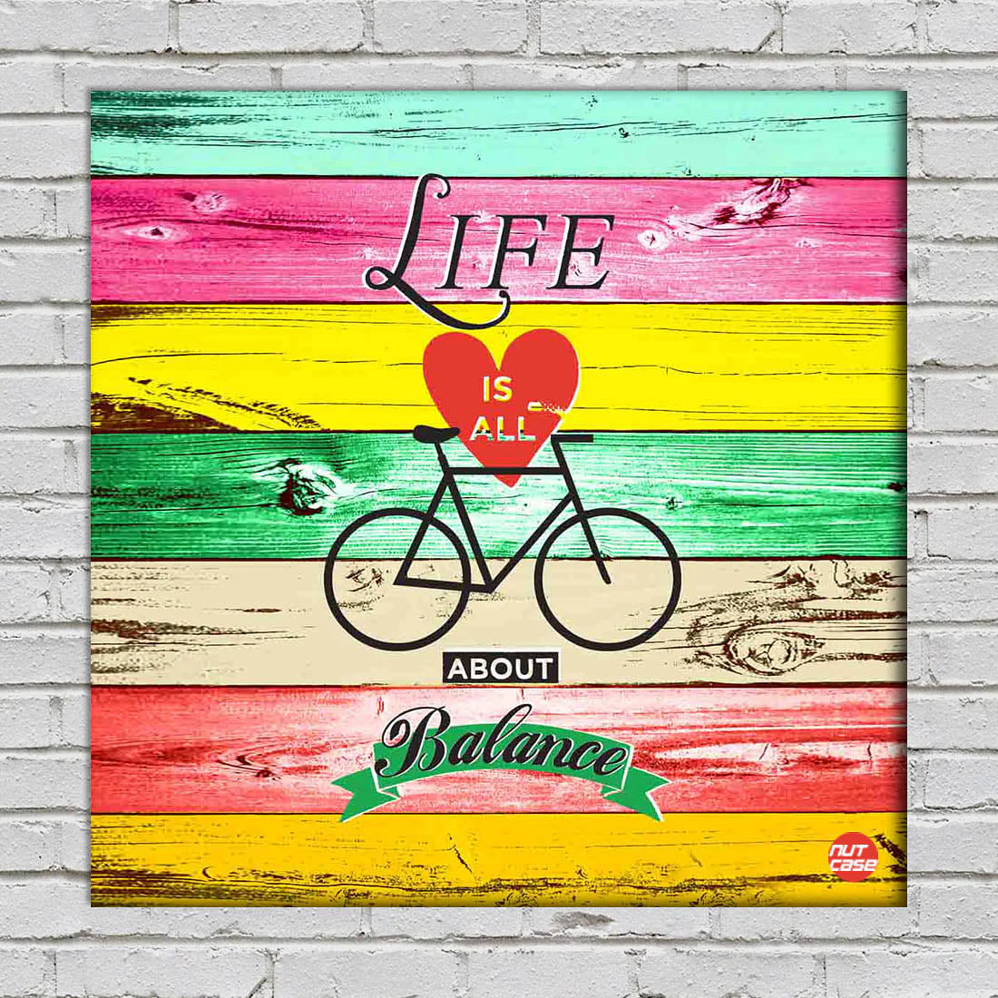 Wall Art Decor Hanging Panel -Life Is All About Blance - Image 2