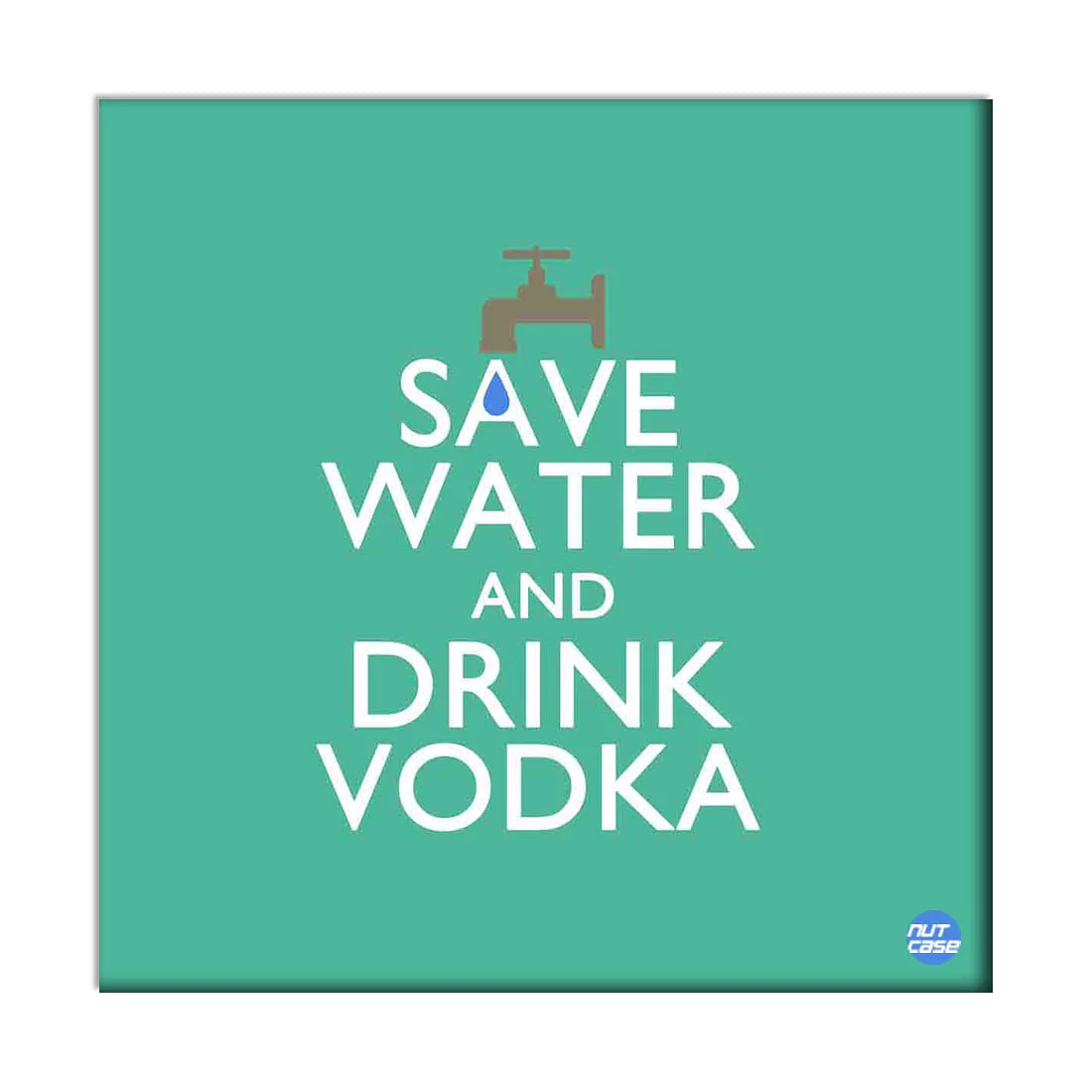 Wall Art Decor Panel For Home - Save Water Drink Vodka - Image 2