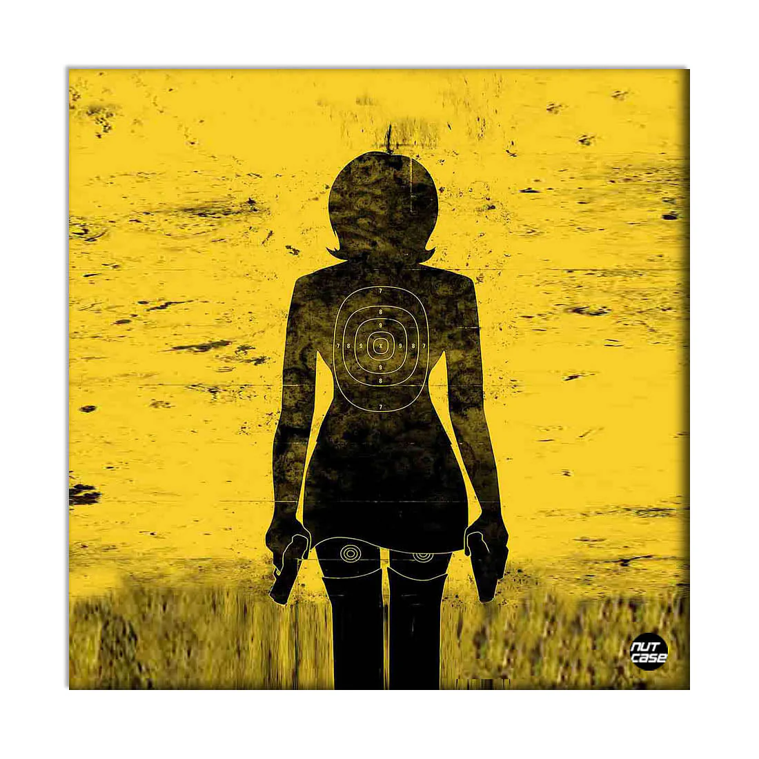 Wall Art Decor Panel For Home - Gun Lady - Image 2