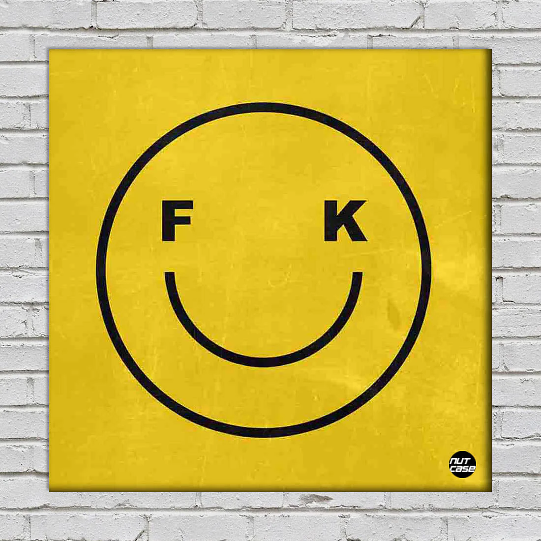 Wall Art Decor Panel For Home - Smeily Face