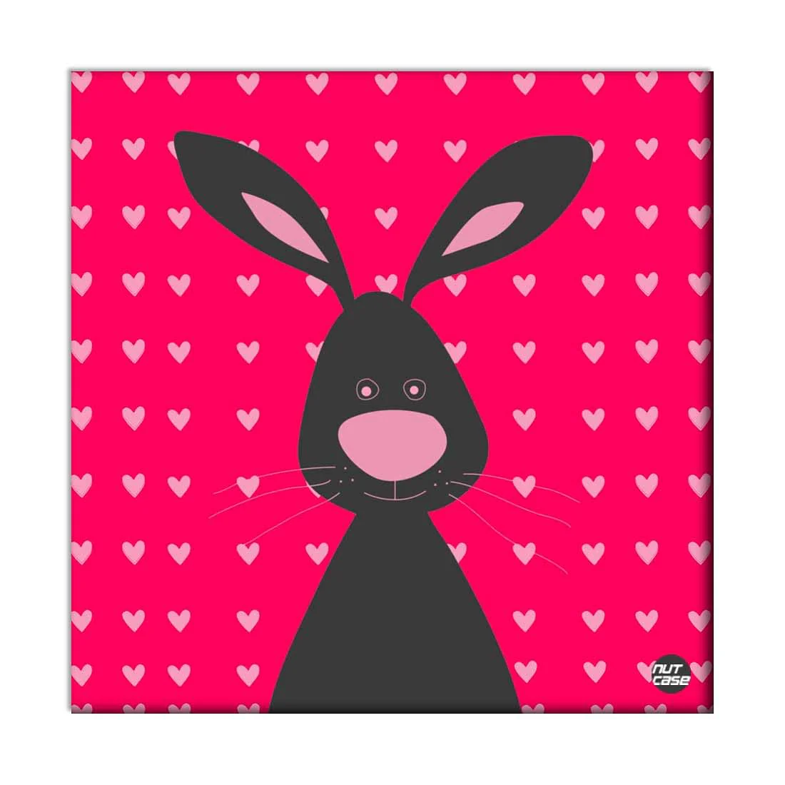 Wall Art Decor Panel For Home - Pink Rabbit - Image 2