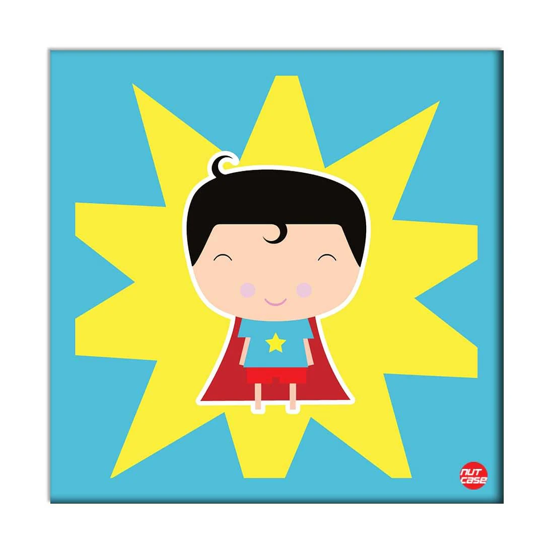 Wall Art Decor Panel For Home - Cute Superboy - Image 2