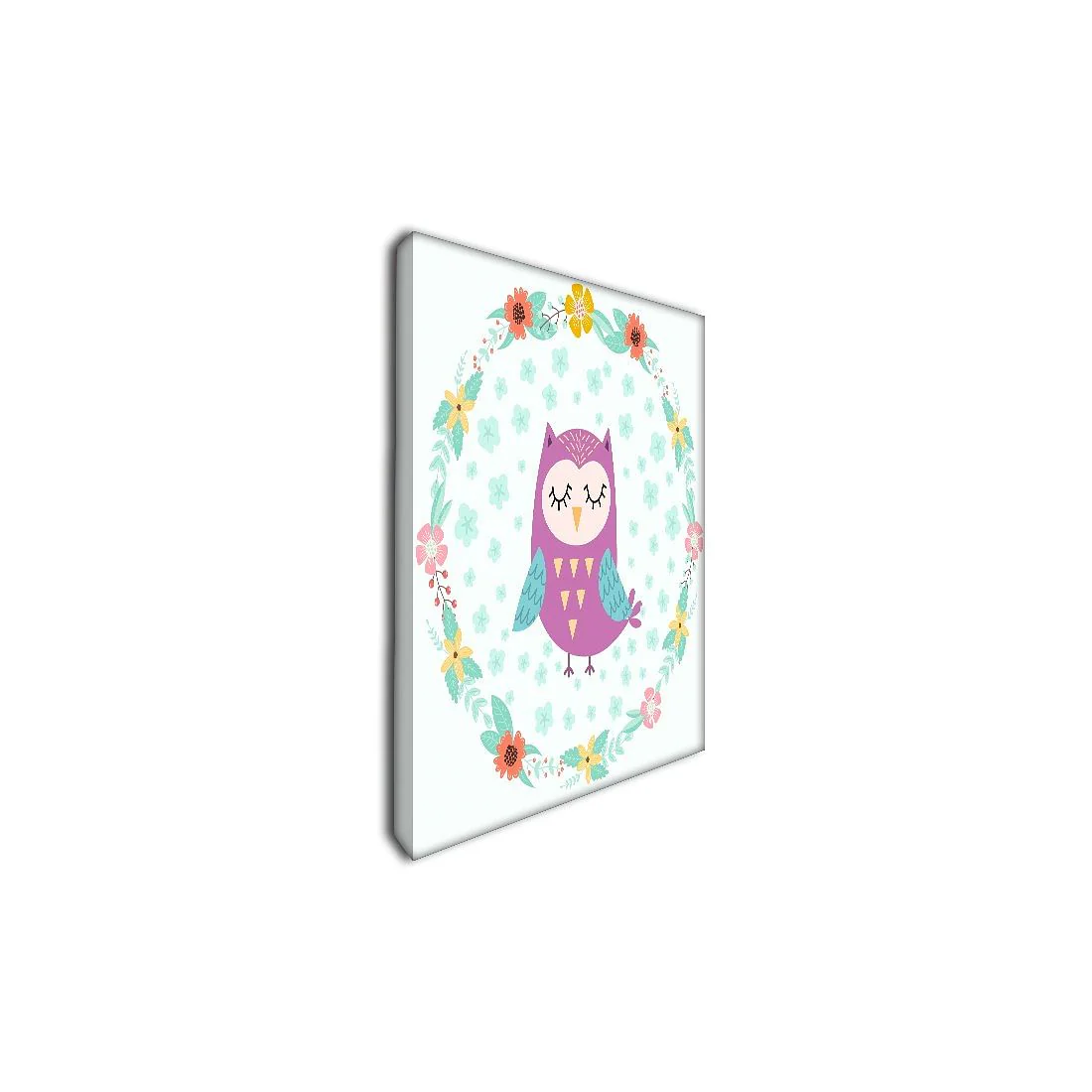 Wall Art Decor Panel For Home - Cute Owls - Image 3