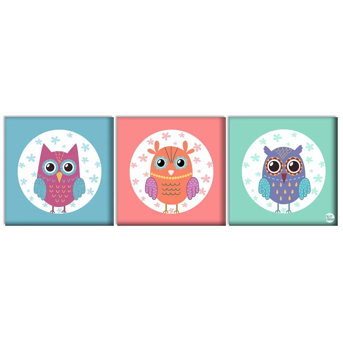 Wall Art Decor Panel For Home - Sweet Owls - Image 2