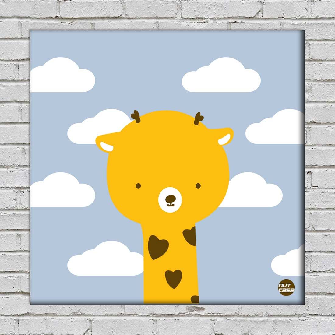 Wall Art Decor Panel For Home - Cute Giraffe - Image 2