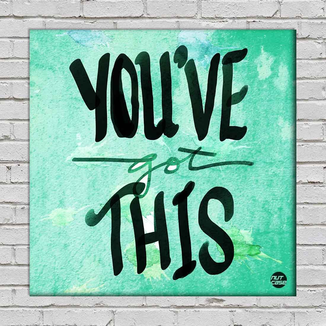 Wall Art Decor Panel For Home - You Have Got This
