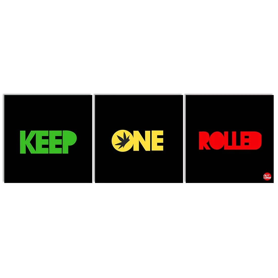 Wall Art Decor Panel For Home - Keep One Rolled