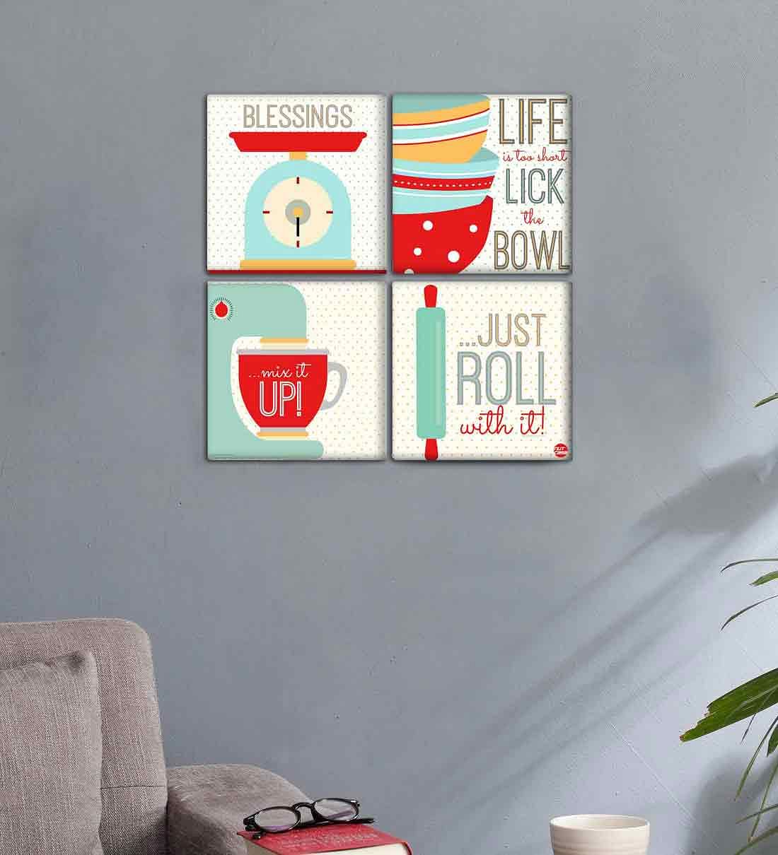 Wall Art Decor Panel For Home - Cute Kitchen Wall Art Decor - Image 2