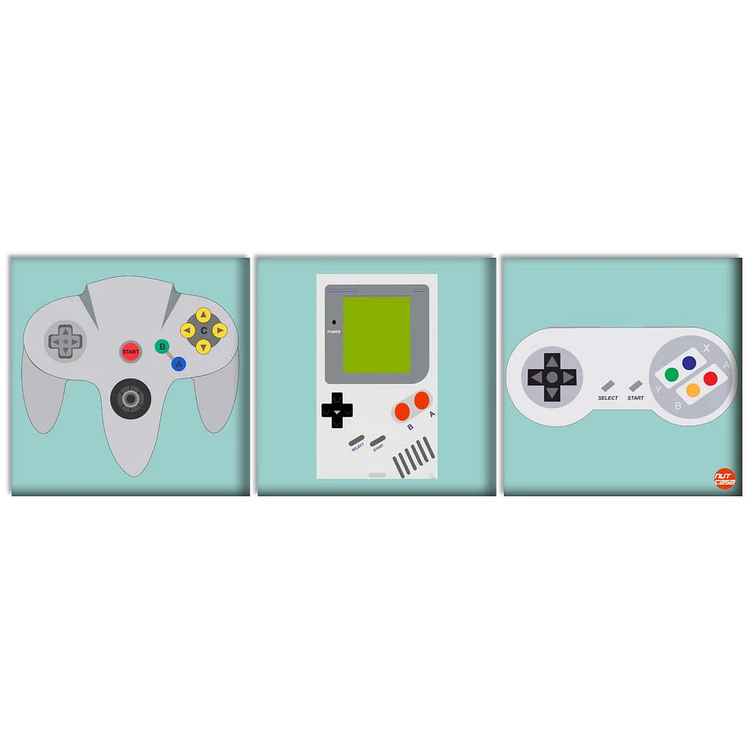 Wall Art Decor Hanging Panels Set Of 3 -Game - Image 2