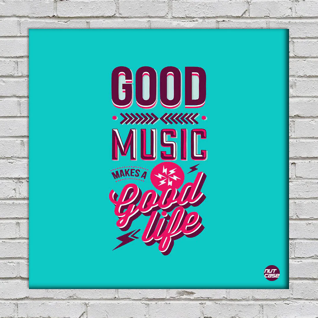 Cool LivingRoom Wall Art - Good Music Good Life - Image 2