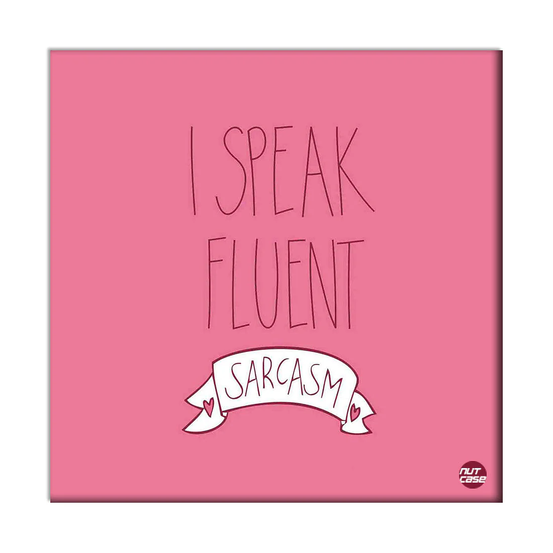 Wall Art Decor Panel For Home - I Speak Fluent - Image 2