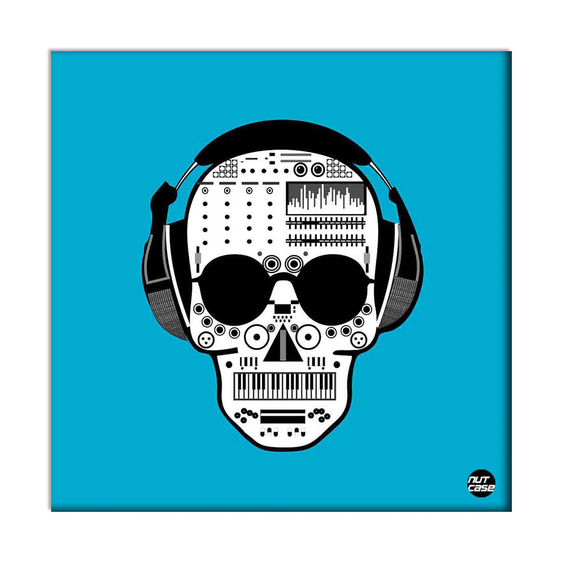 Wall Art Decor Panel For Home - Skull Music - Image 2