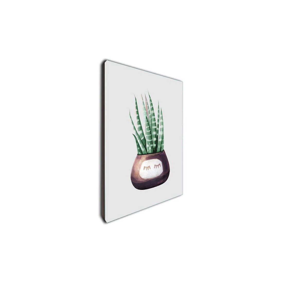 Wall Art Decor Panel For Home - Cactus Pot - Image 2