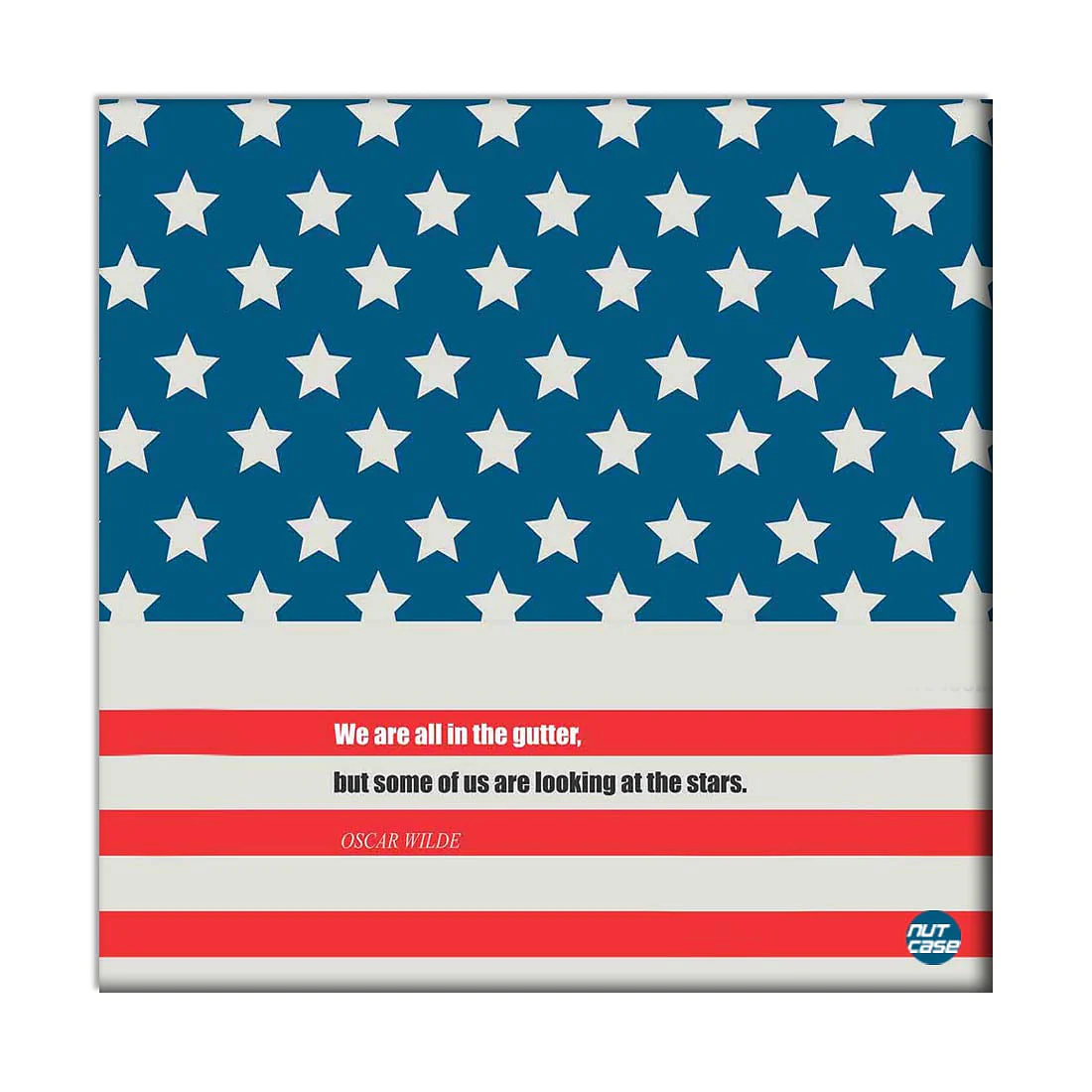 Wall Art Decor Panel For Home - Star Flag
