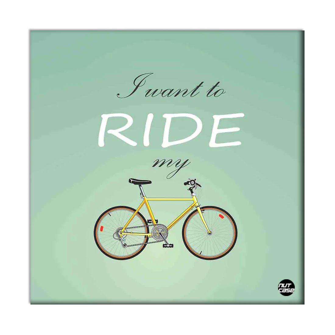 Wall Art Decor Panel For Home - I want To Ride - Image 2