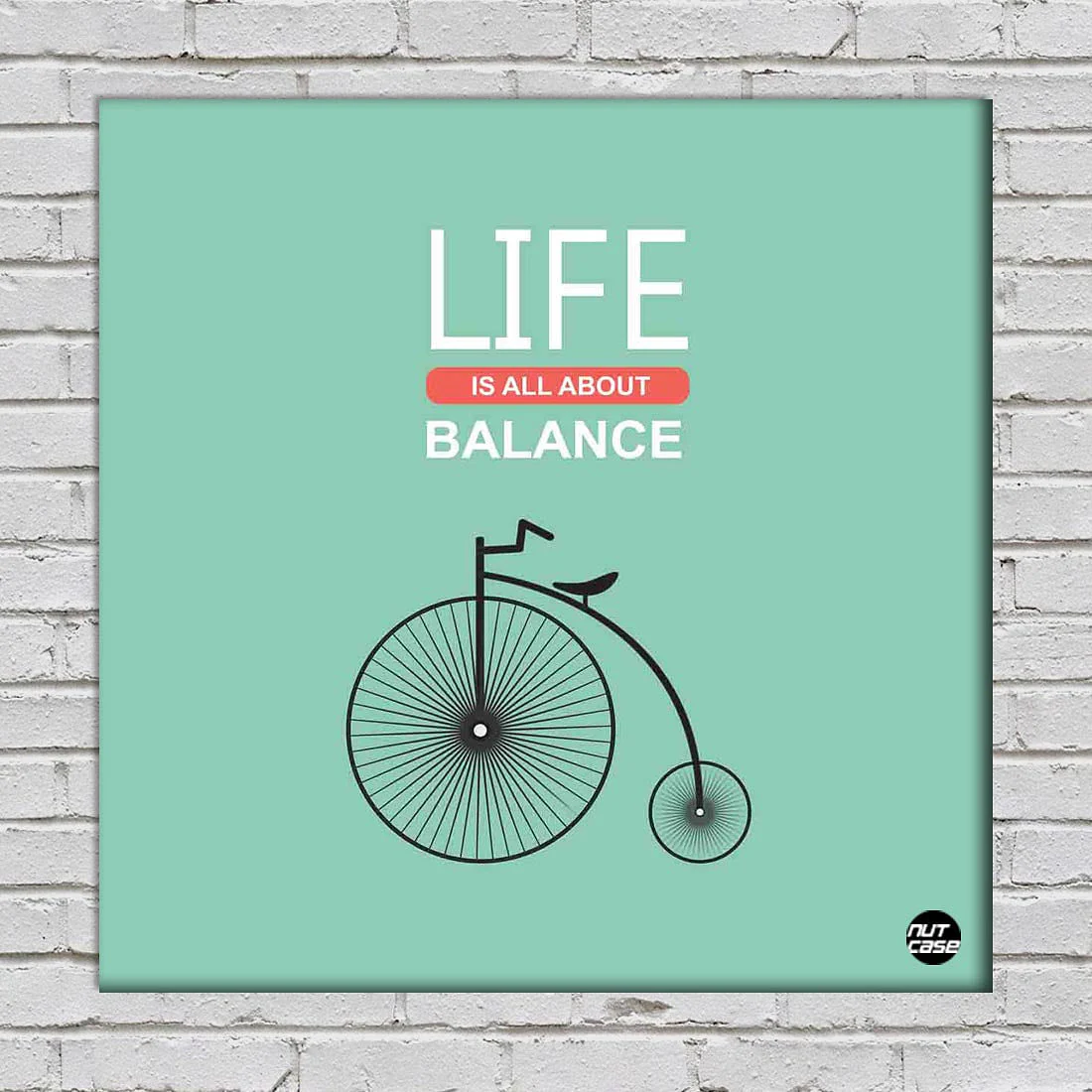 Wall Art Decor Panel For Home - Life Is All About Blance - Image 2