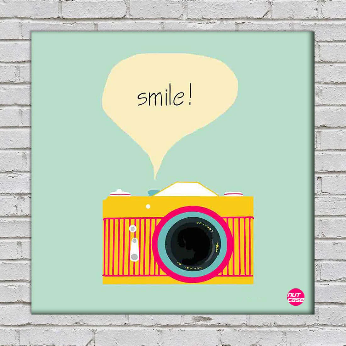 Wall Art Decor Panel For Home - Smile