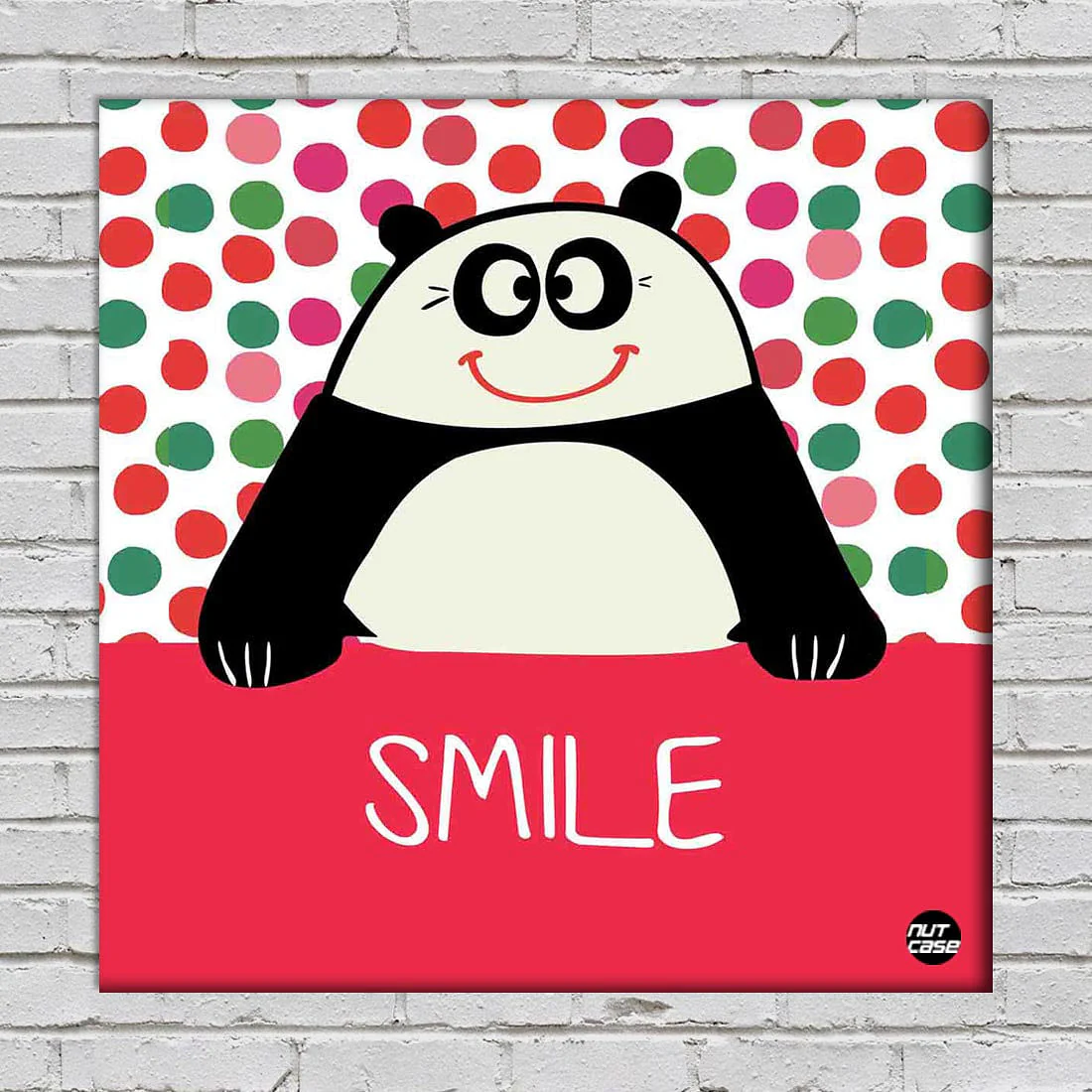 Wall Art Decor Panel For Home - Smily Panda - Image 2
