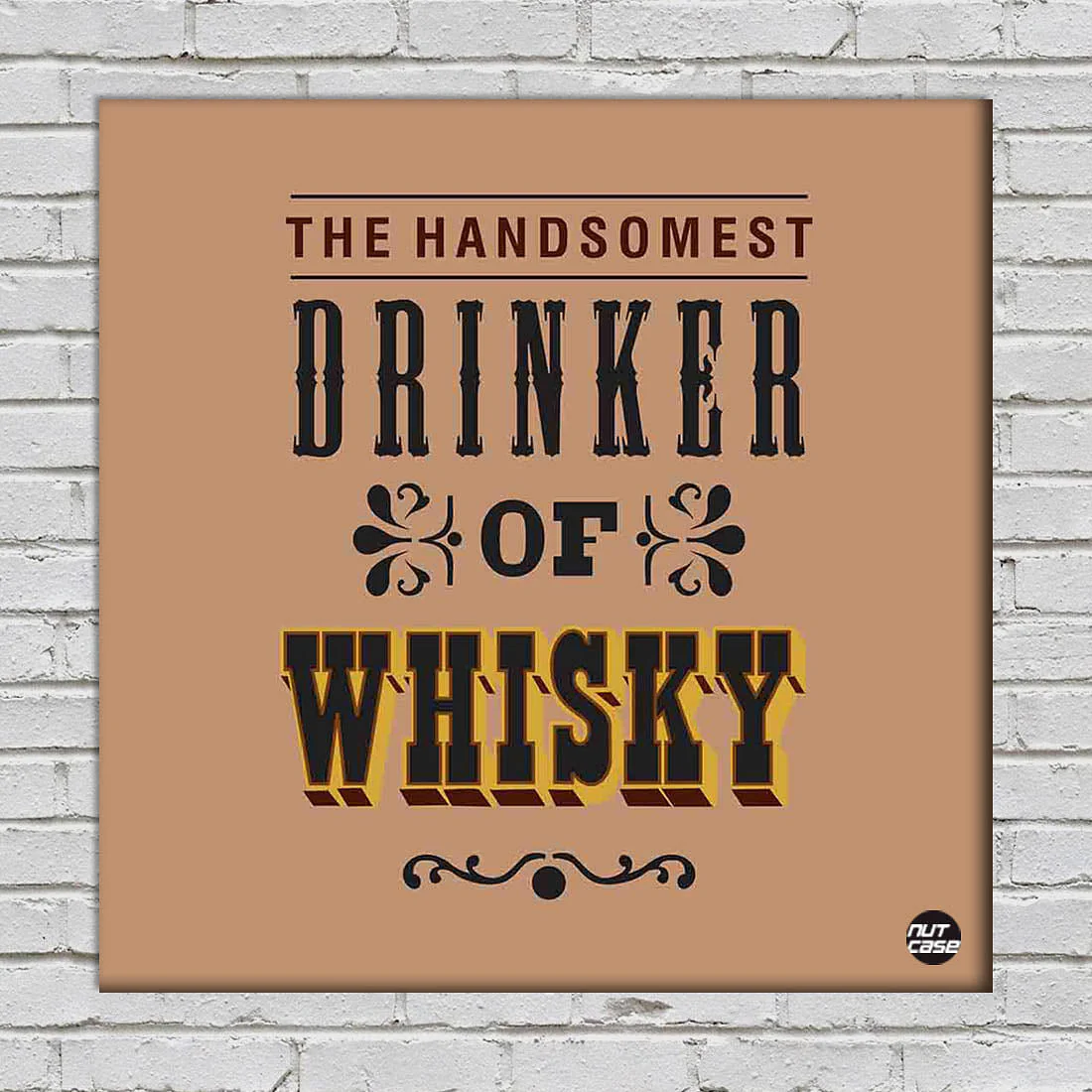 Wall Art Decor Panel For Home - Drinker of Whisky - Image 2
