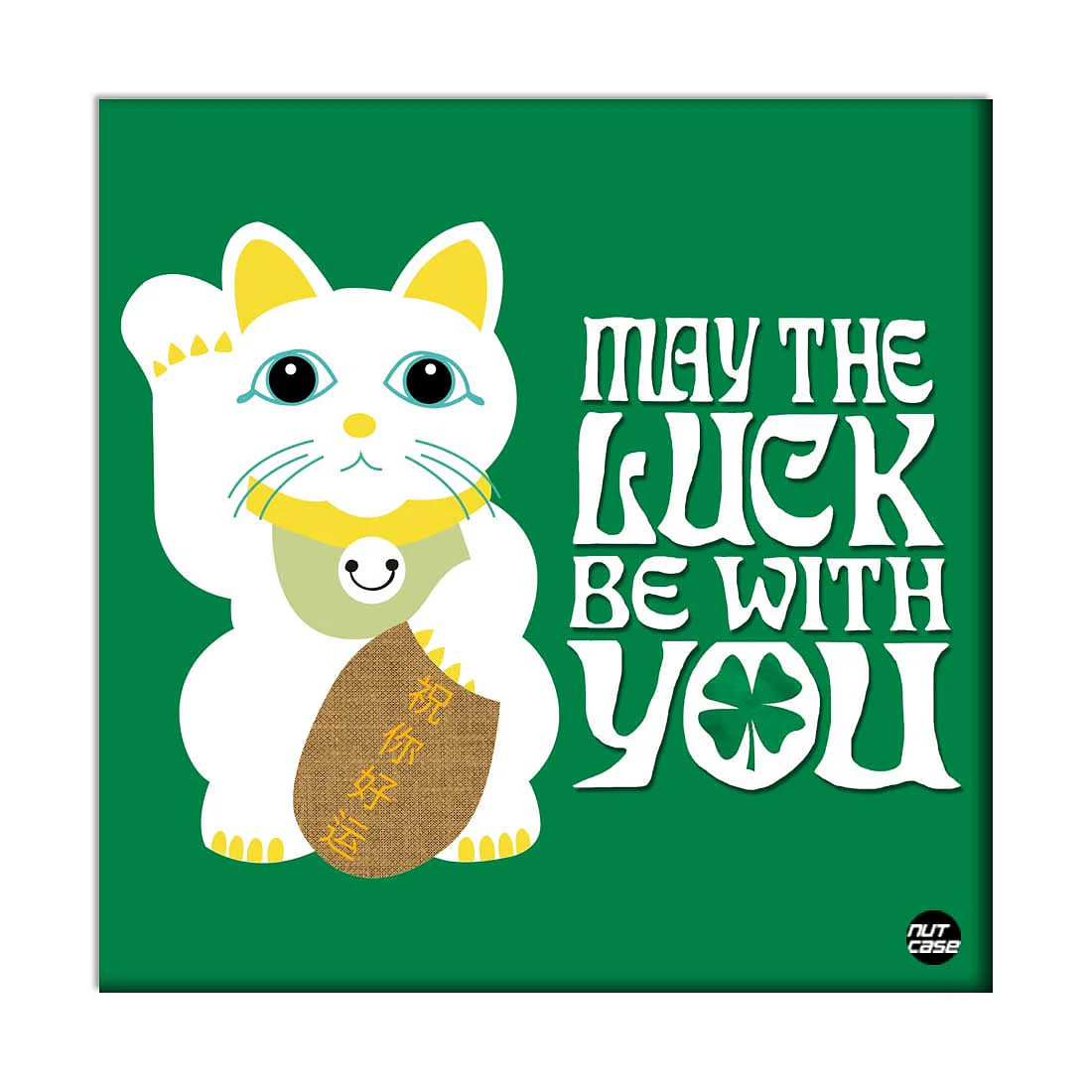 Wall Art Decor Panel For Home - Lucky Cat