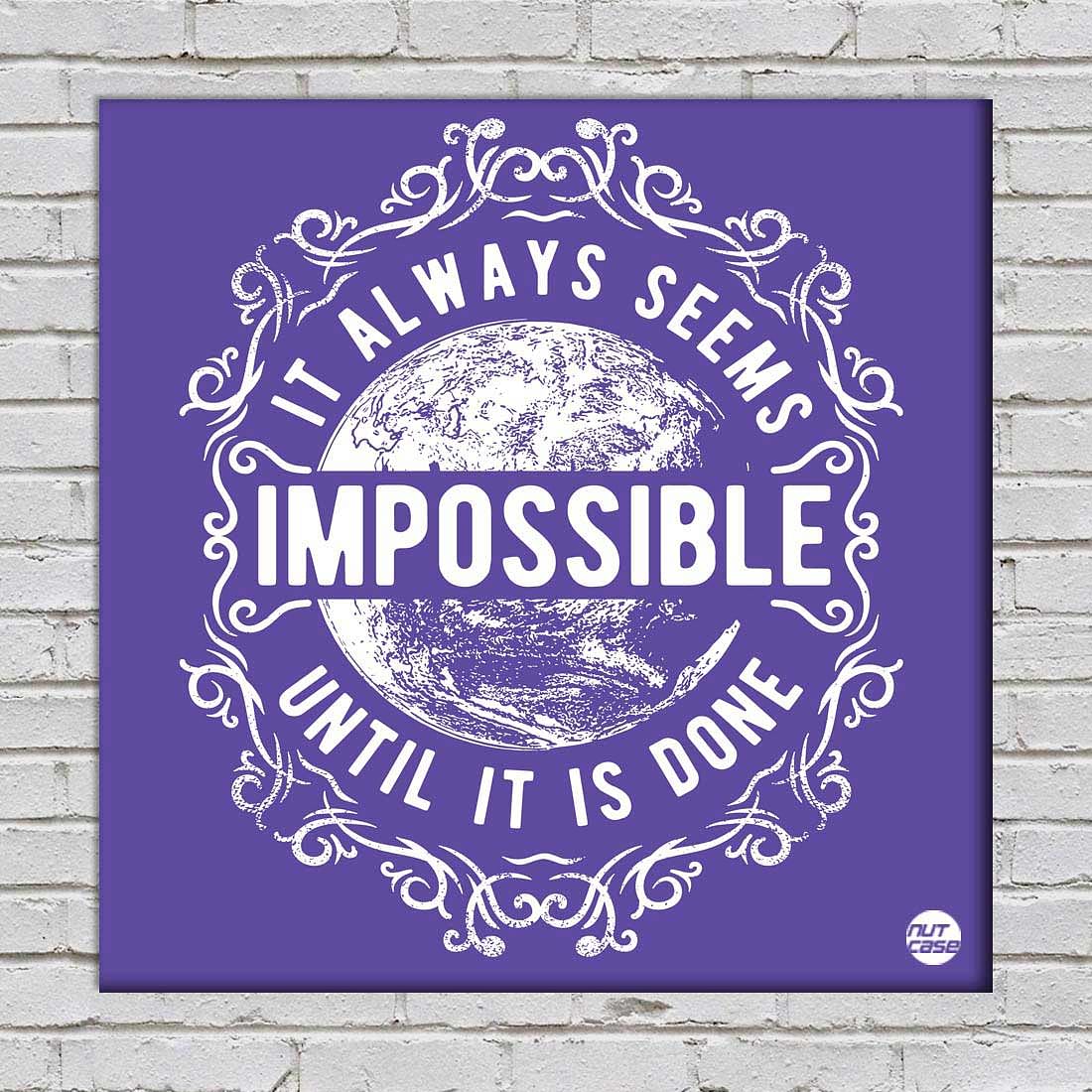 Wall Art Decor Panel For Home - IMPOSSIBLE - Image 2