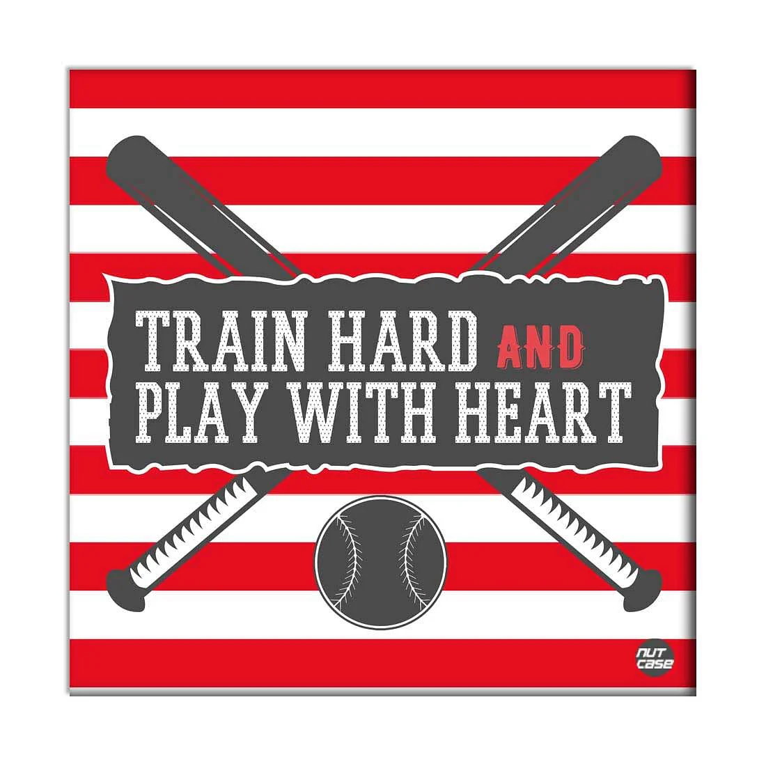 Wall Art Decor Panel For Home - Train Hard