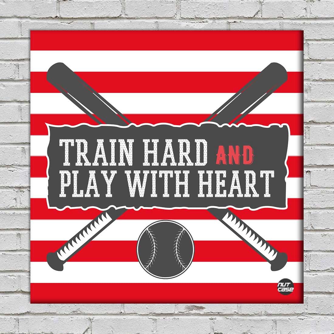Wall Art Decor Panel For Home - Train Hard - Image 2