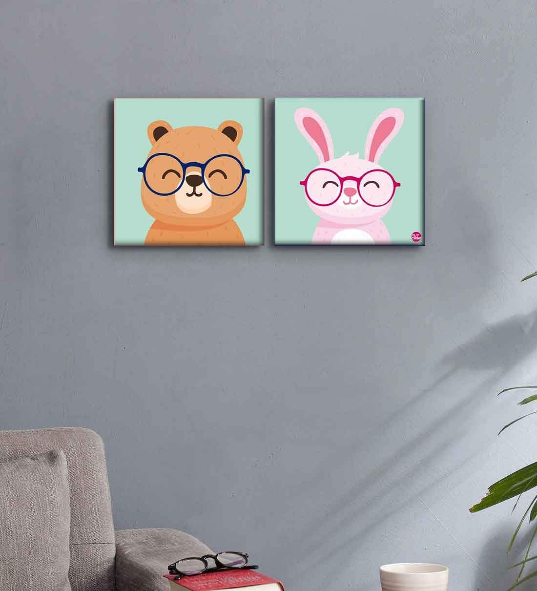 Wall Art Decor Panel For Home - Funny Beer and RABIT - Image 2
