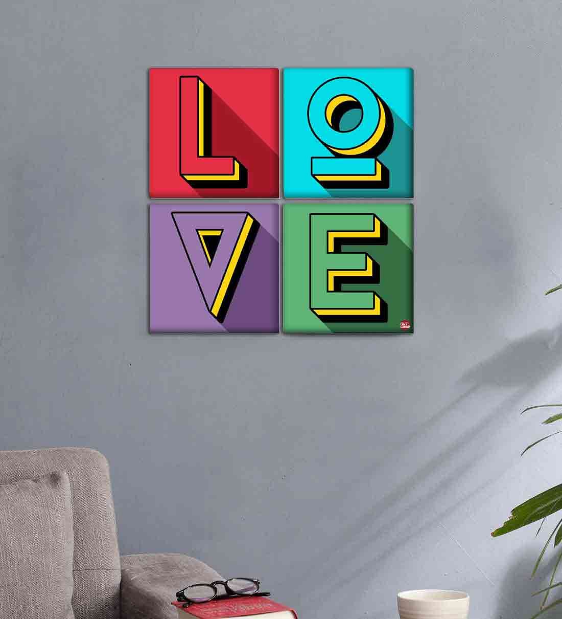 Wall Art Decor Panel For Home - Love - Image 2