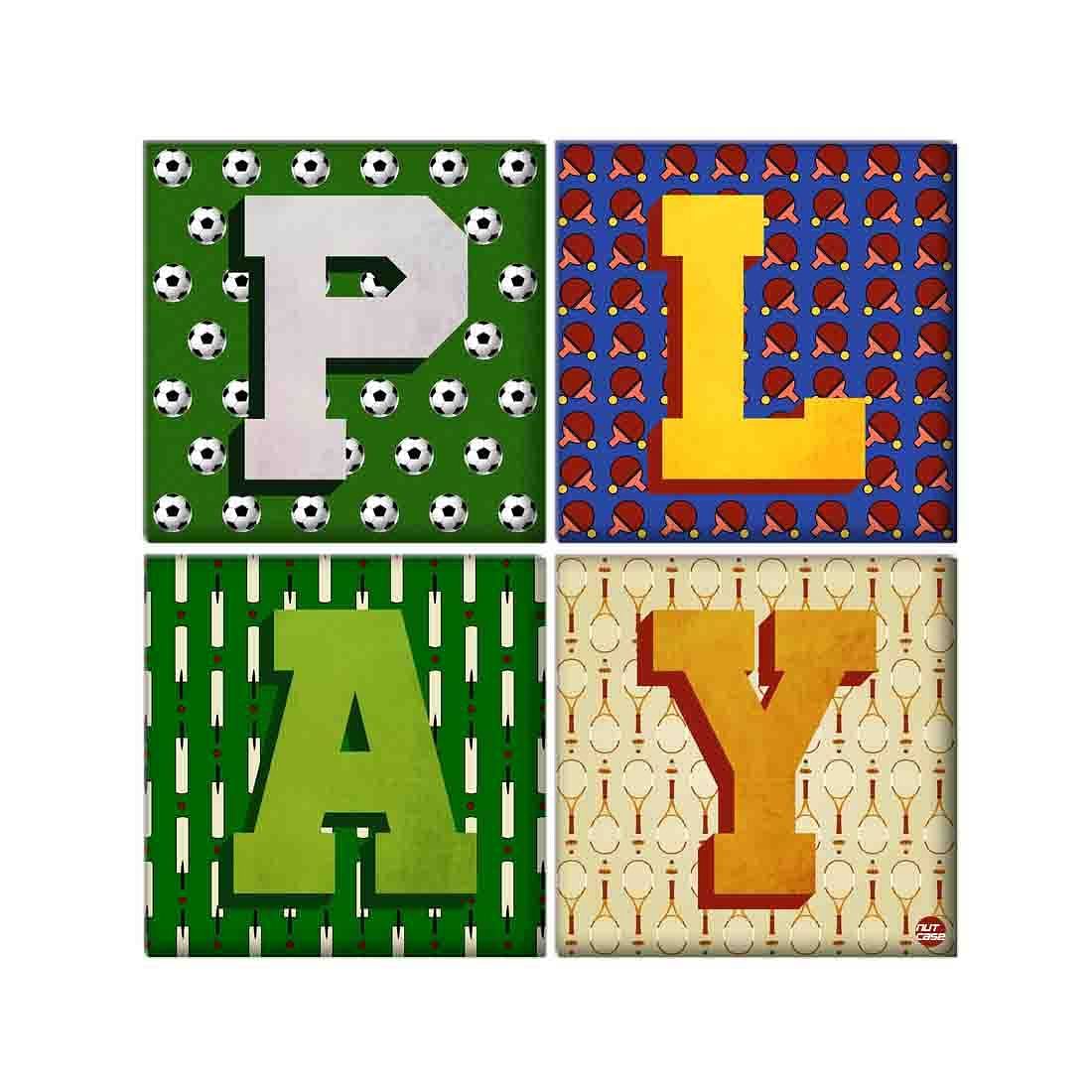 Wall Art Decor Panel For Home - Play