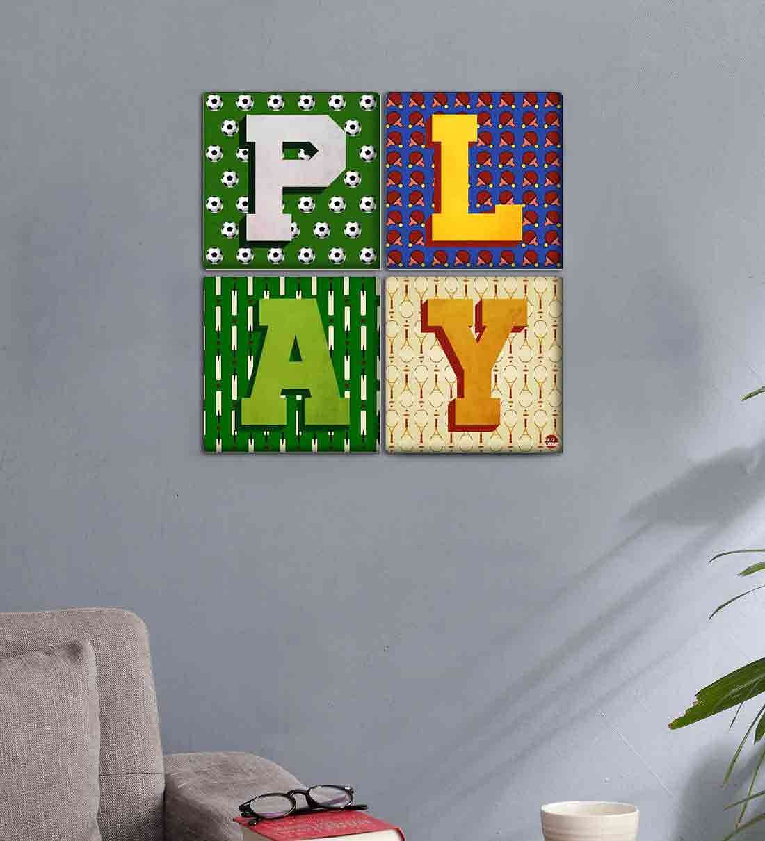 Wall Art Decor Panel For Home - Play - Image 2
