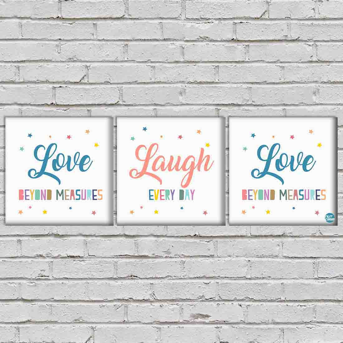 Wall Art Decor Hanging Panels Set Of 3 -Beyound Measures - Image 2