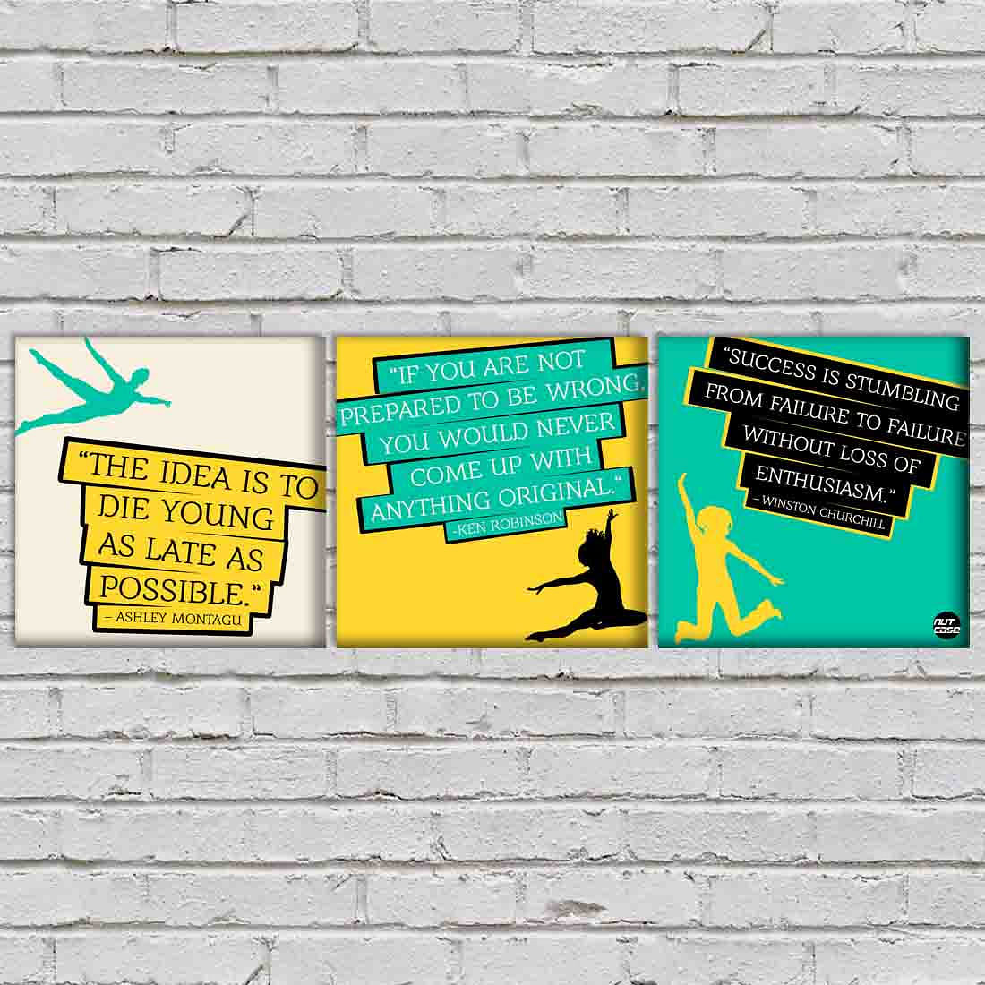 Wall Art Decor Hanging Panels Set Of 3 -Idea - Image 2