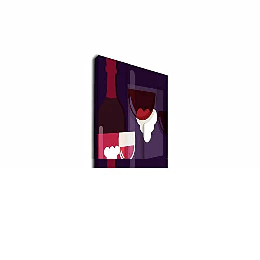 Wall Art Decor Hanging Panels Set Of 3 -Wine Bottle - Image 3