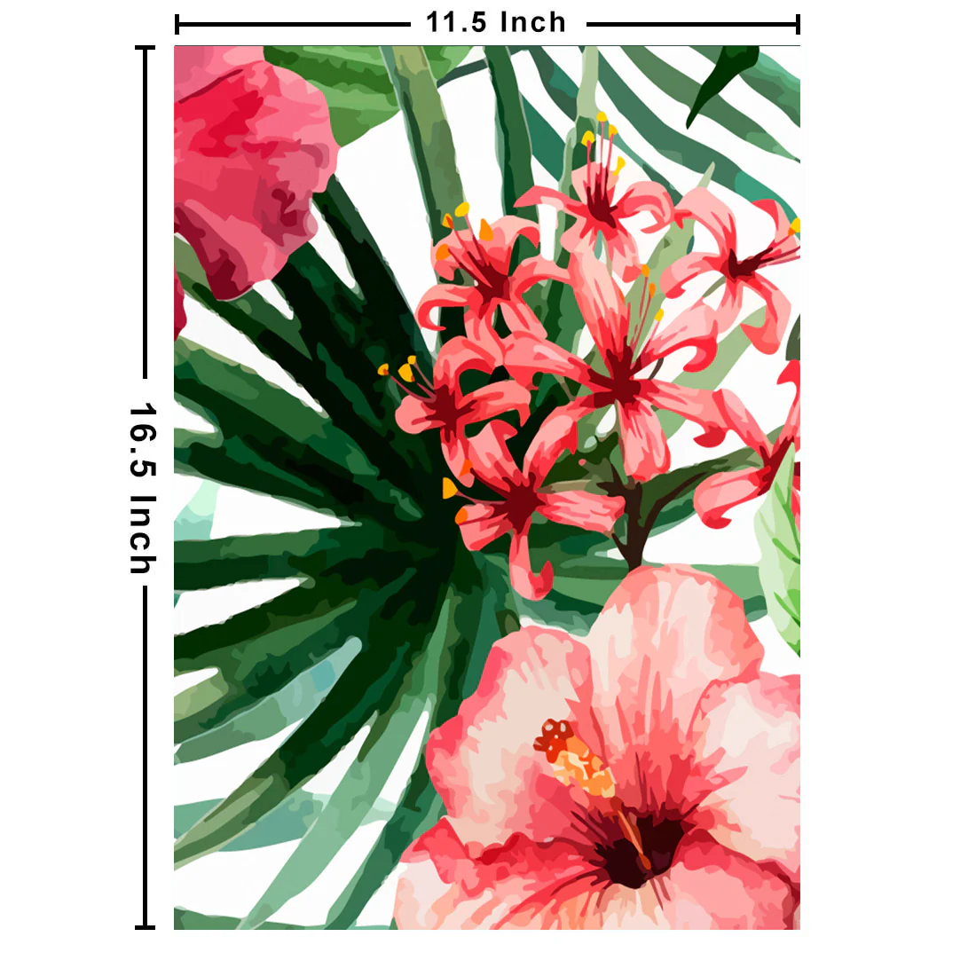 Designer Set of 3 Wall Art Decor Hanging Panels for Home Decor - Floral - Image 10
