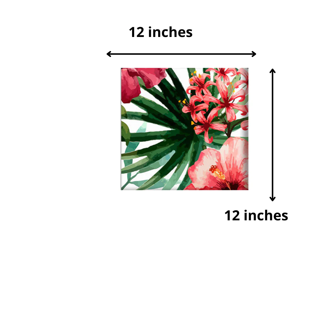 Designer Set of 3 Wall Art Decor Hanging Panels for Home Decor - Floral - Image 20