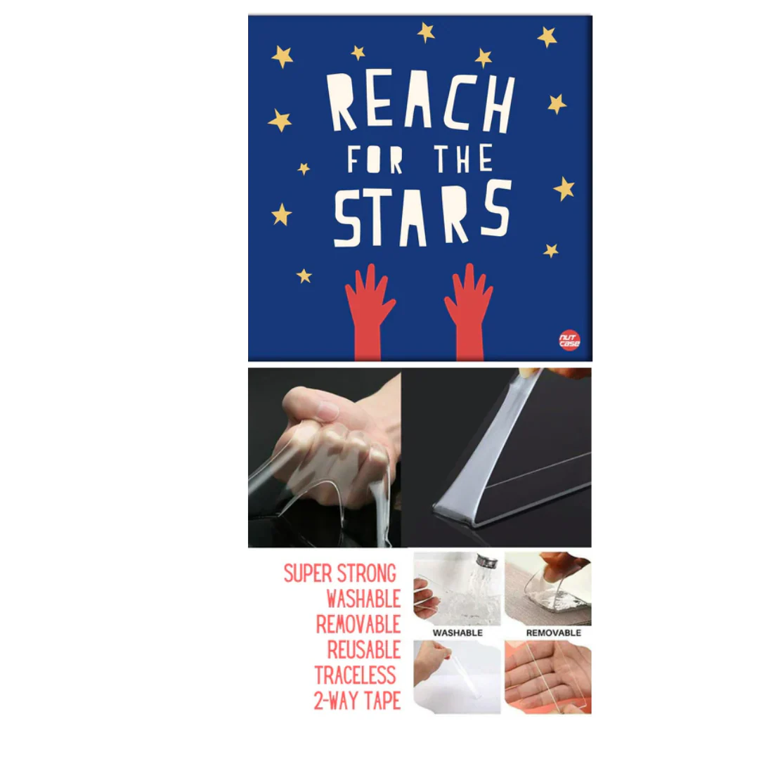 Modern Wall Art Decor for Kids Bedroom - Reach For The Stars - Image 6