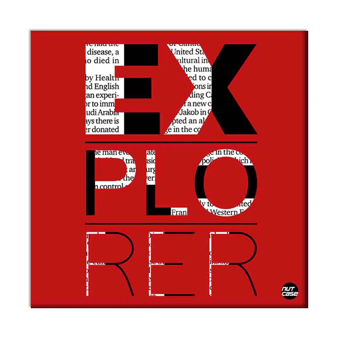 Wall Art Decor Panel For Home - Explorer Red - Image 2