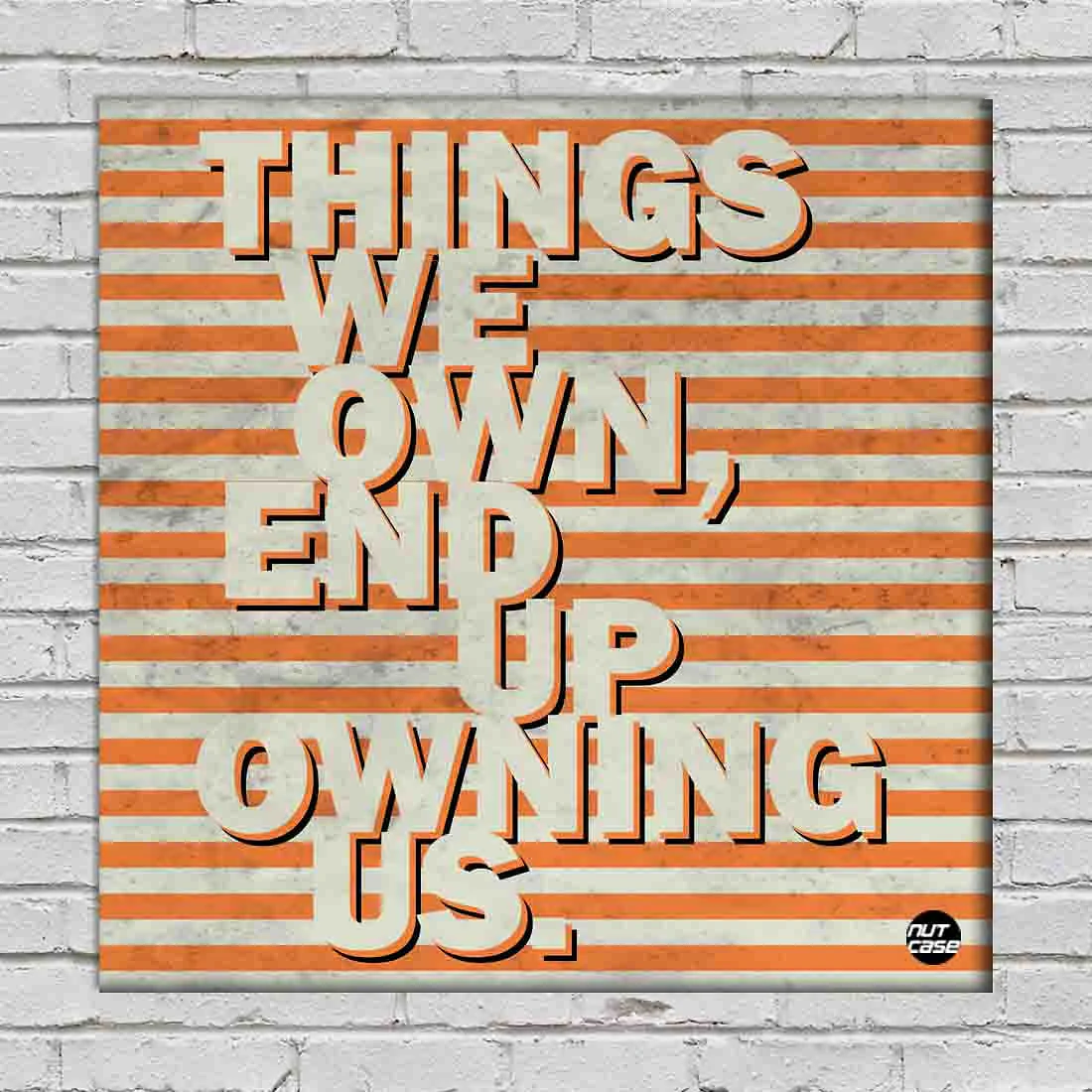 Wall Art Decor Panel For Home - Things We Own - Image 2