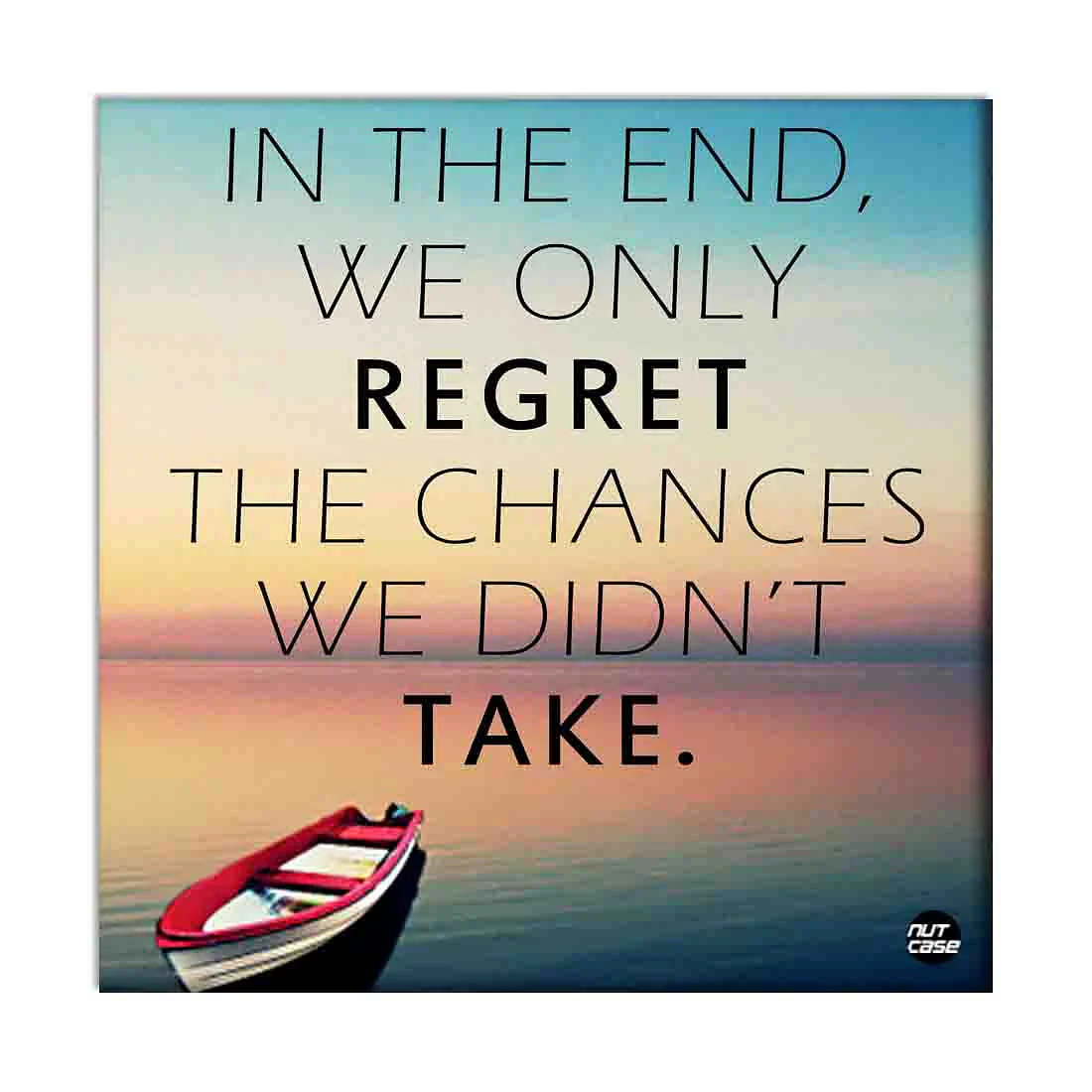 Wall Art Decor Panel For Home - Chances We Dident Take - Image 2