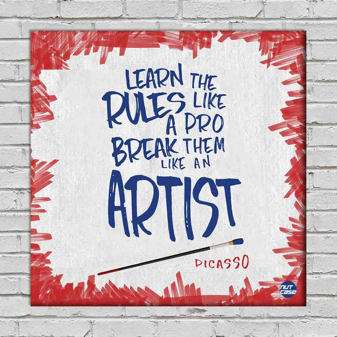 Wall Art Decor Panel For Home - Artist Pink