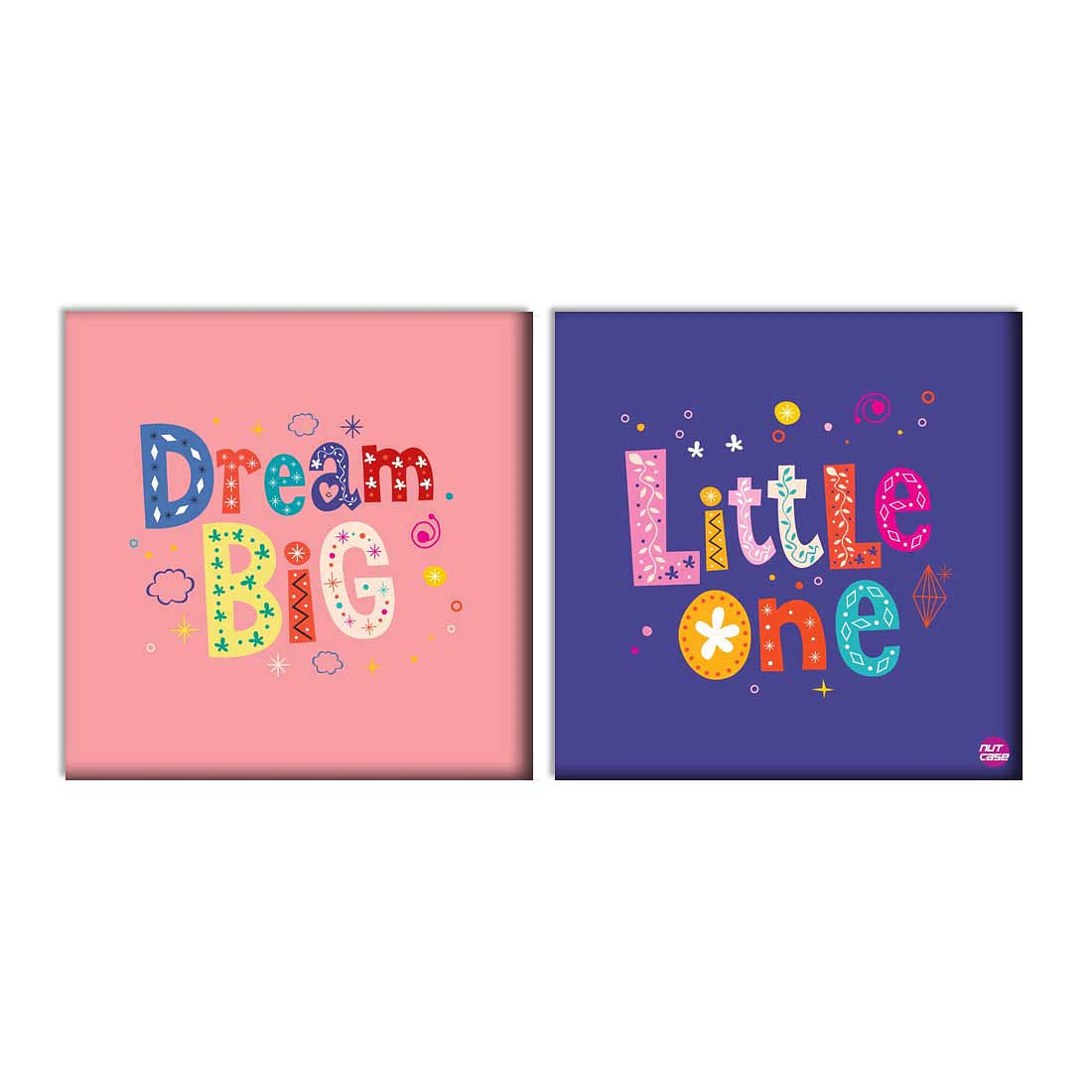Wall Art Decor Panels Set Of 2 - Dream Big - Image 2