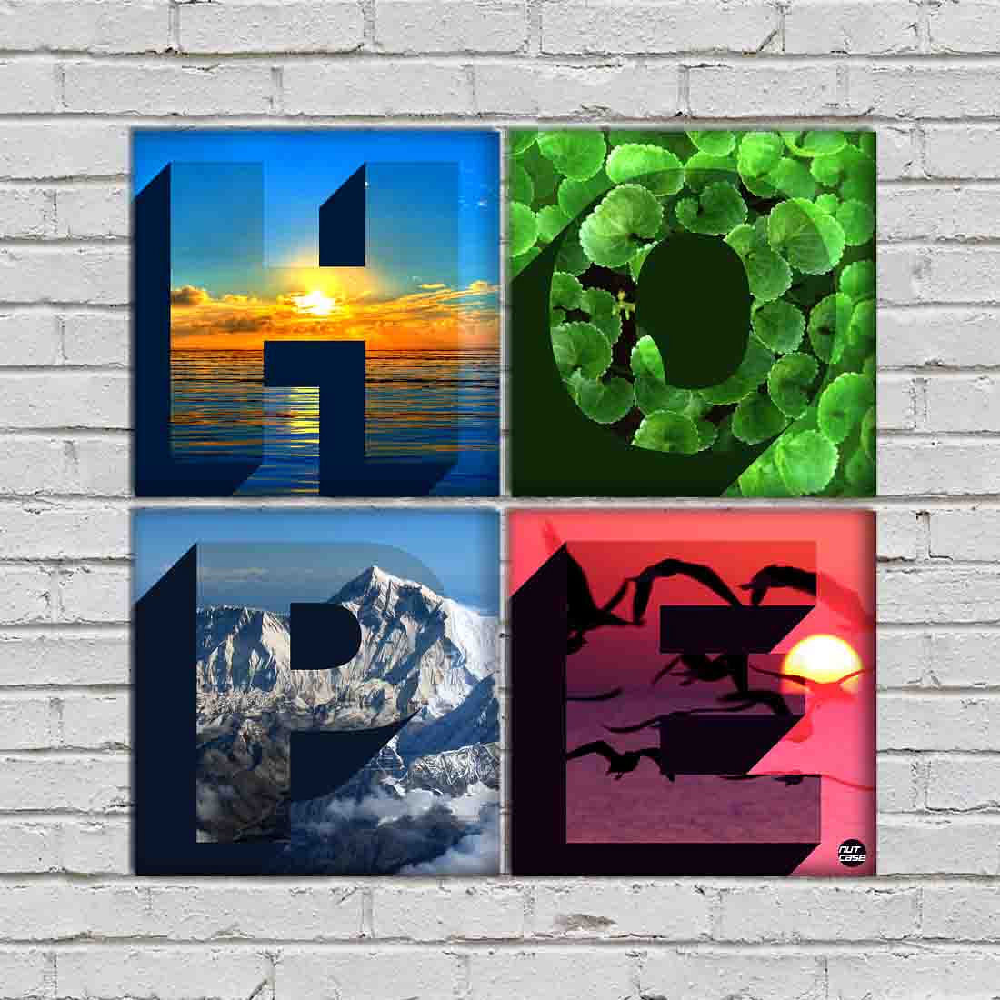 Wall Art Decor For Home Set Of 4 -HOME - Image 2