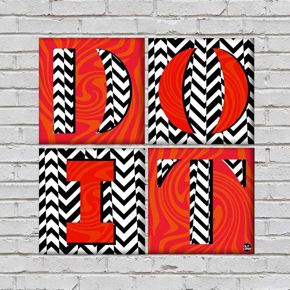 Wall Art Decor For Home Set Of 4 -Do It With Strips - Image 2