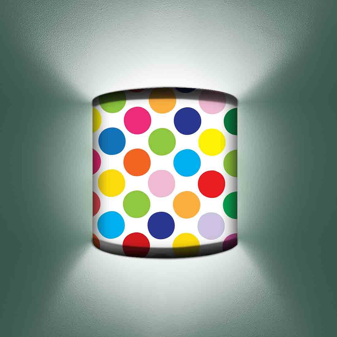 Multicolor Wall Lamp Arc Shaped Bedside Lamps