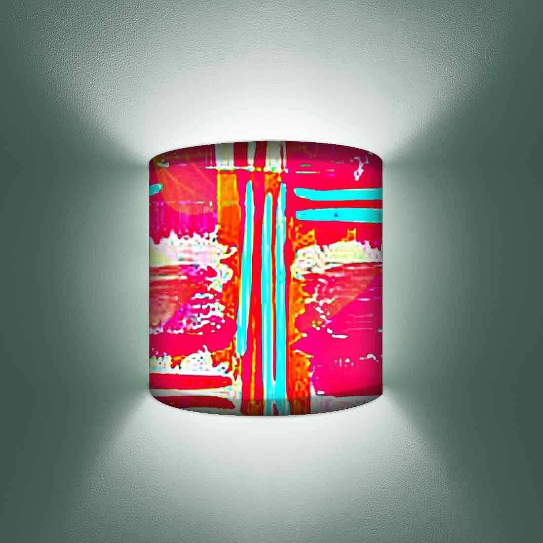 Pink Wall Lamp Arc Shaped Bedside Lamps