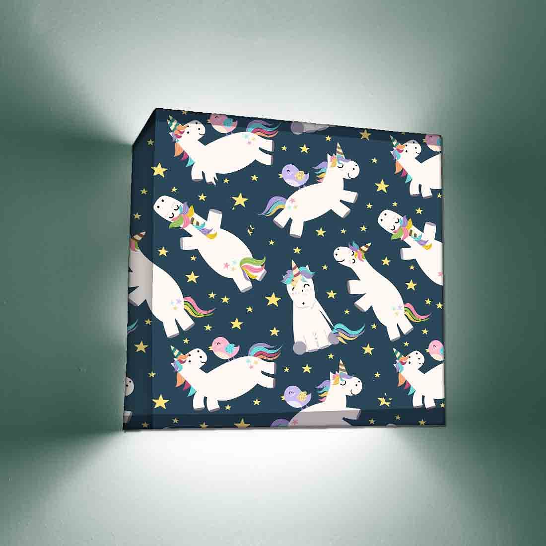 Children's Designer Wall Lamp - Unicorn - Image 2