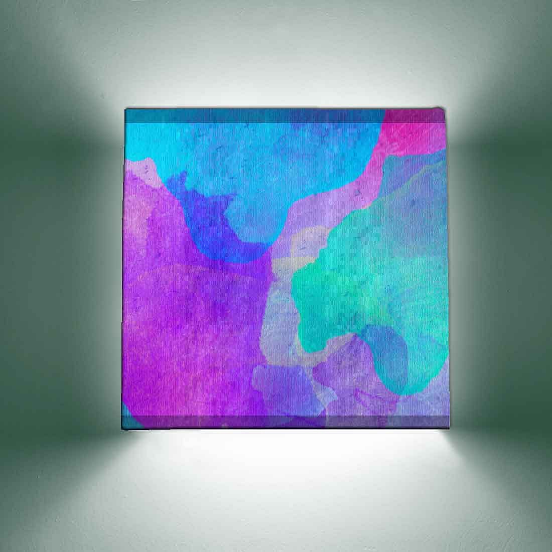 New Purple Wall Lamp - Watercolor